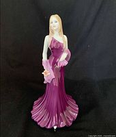 Front view of Coalport "Danni" figurine