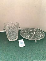 Ice bucket and cake stand overview