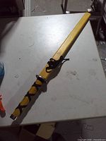 Sword in scabbard, full view