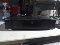 Front view of Panasonic DVD-A120 DVD player