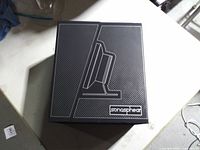 Closed black Sonasphere branded box