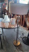 All three lamps displayed together for overall view