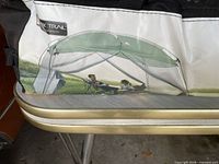 Branded carry bag showing image of assembled screen house