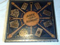 Ante-Up Rummy side of reversible metal board