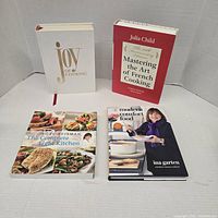 All four cookbooks front view
