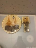 Round trivet and spoon rest overall view