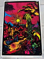Full view of poster showing artwork and overall condition