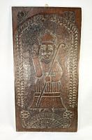 Front view of entire carved panel