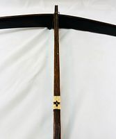 Full view of stock and bow limbs showing overall form and bone toggle