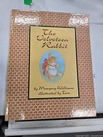Front cover of The Velveteen Rabbit hardcover showing title, author, illustrator