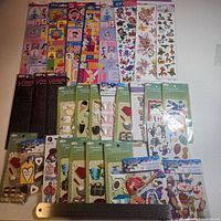 Full layout of all 31 sticker packs