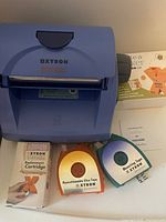 Xyron 500 sticker maker with cartridges and create-a-sticker kit