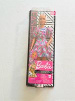 Front view of sealed Barbie Fashionistas #150 package