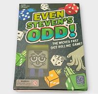 Front of sealed Even Steven’s Odd! game box