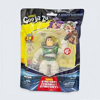 Front of sealed Goo Jit Zu Buzz Lightyear figure in package