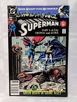 Front cover showing title, issue number, price and artwork