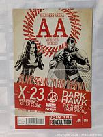Front cover showing title, issue number, characters