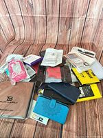 Group shot of all packaged cases and accessories