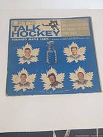 Front jacket showing title, Stanley Cup image and player portraits