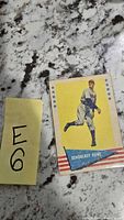 Front view of Schoolboy Rowe Baseball Greats card in sleeve