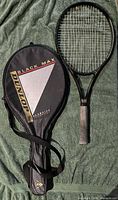 Racquet with Black Max branded case