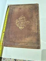 Front cover showing gilt title and overall wear