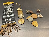 All items laid out showing overall group