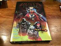 Front cover of the deluxe edition hardcover graphic novel
