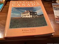 Front cover of Historic Canada book