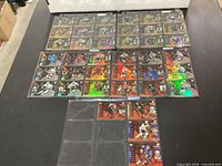 All 40 cards laid out front side