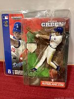 Front view of sealed Shawn Green McFarlane SportsPicks figure package