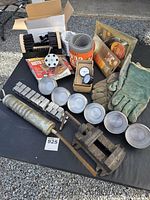 Group shot showing all items on table