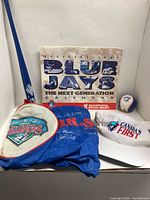 Group shot of all memorabilia items