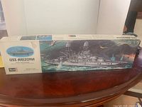 Front of Revell USS Arizona model kit box