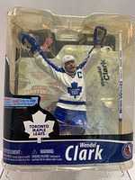Front view of sealed McFarlane Toys Wendel Clark figure in packaging