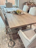Full view of table and chairs setup