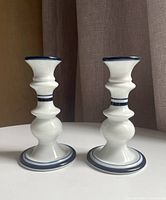 Full view of both candle holders
