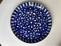 Top view showing full Arabesque pattern and overall condition