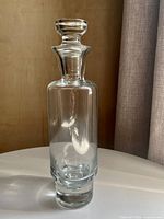 Full view of decanter with stopper assembled