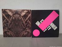 Front covers showing both LPs side by side