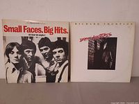 Front covers of both LPs side by side