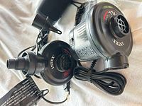 Two Intex Quick-Fill electric air pumps with attached cords