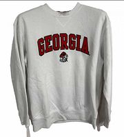 Front view showing Georgia lettering and logo