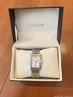 Watch in Citizen box showing overall presentation