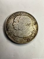 Obverse of 1923-S commemorative half dollar