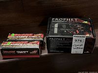 Charger box and two Traxxas battery boxes