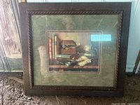 Front view of framed Journey's Past I print