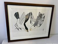 Full view of framed print