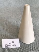 Full view of conical lamp base front