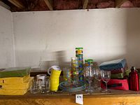 Full lot overview on shelf